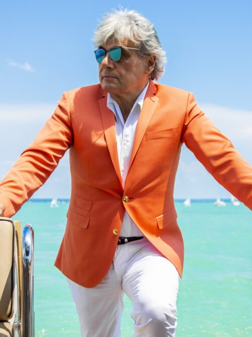 Clooney - narancssárga zakó