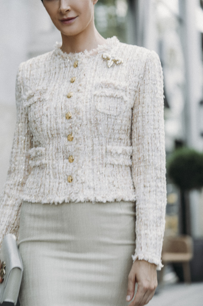 Iconic Loren Tweed blézer