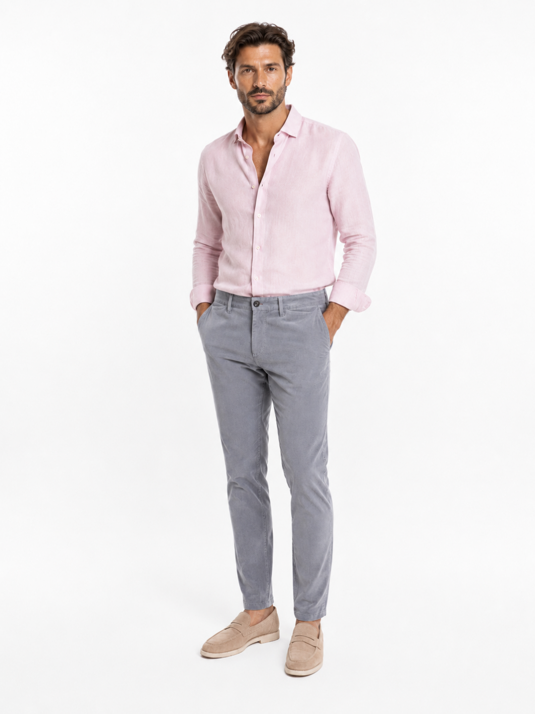 Manhattan chino nadrág - kék
