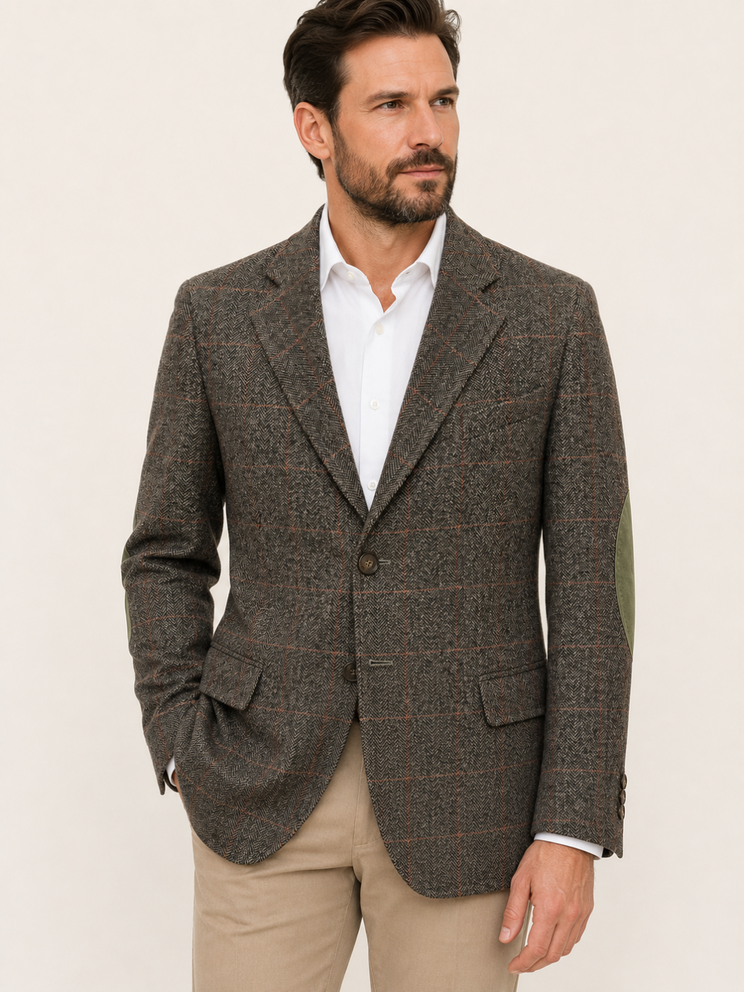 Habsburg tweed zakó - szürke
