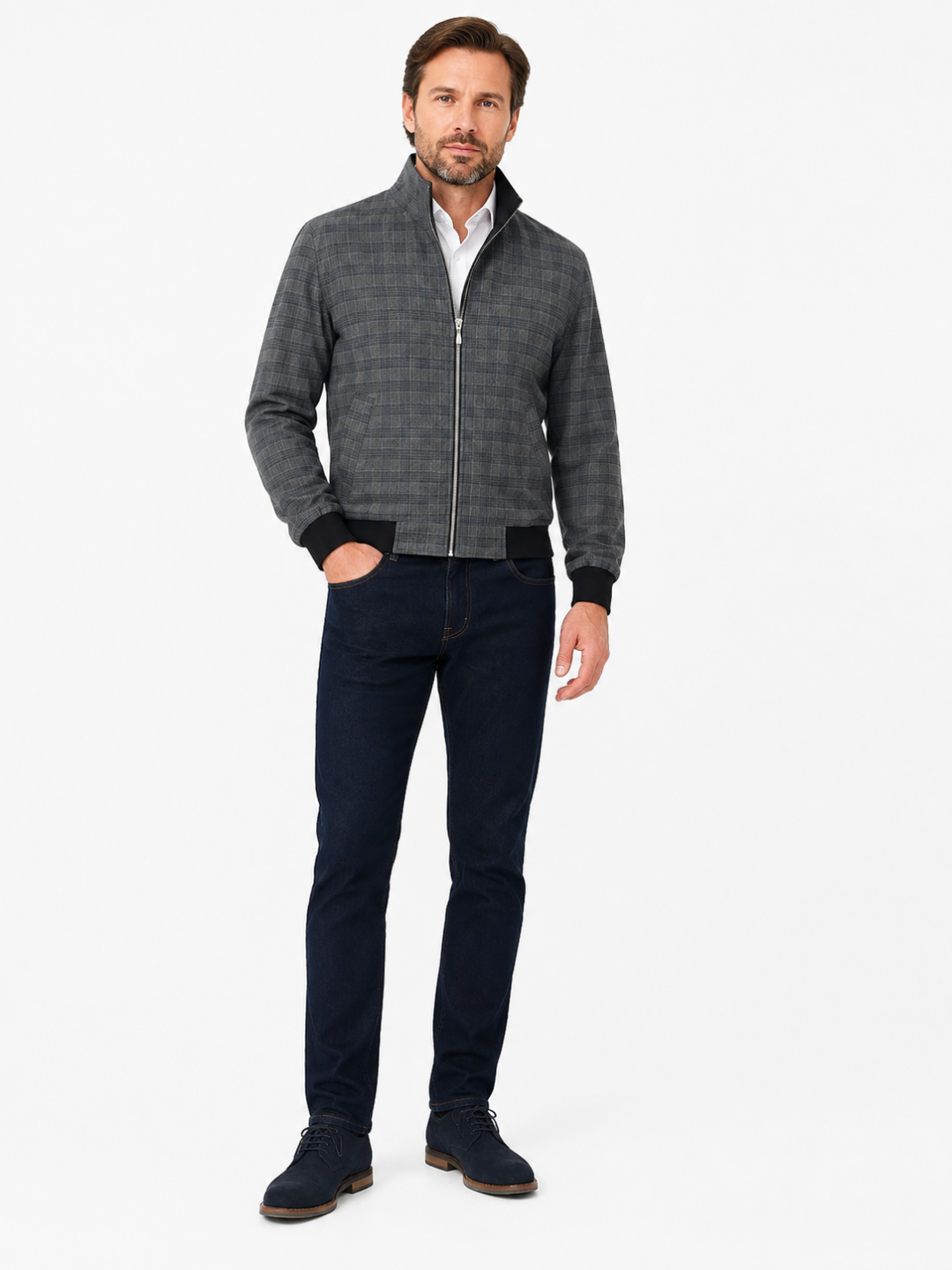 Sebastian bomber jacket - szürke