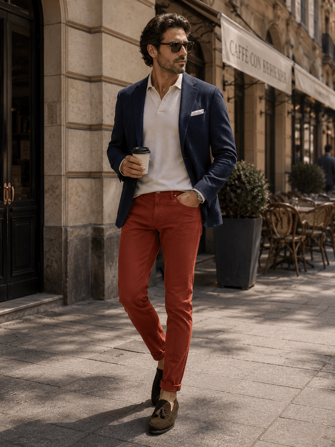 Tramarossa farmer Leonardo – téglavörös