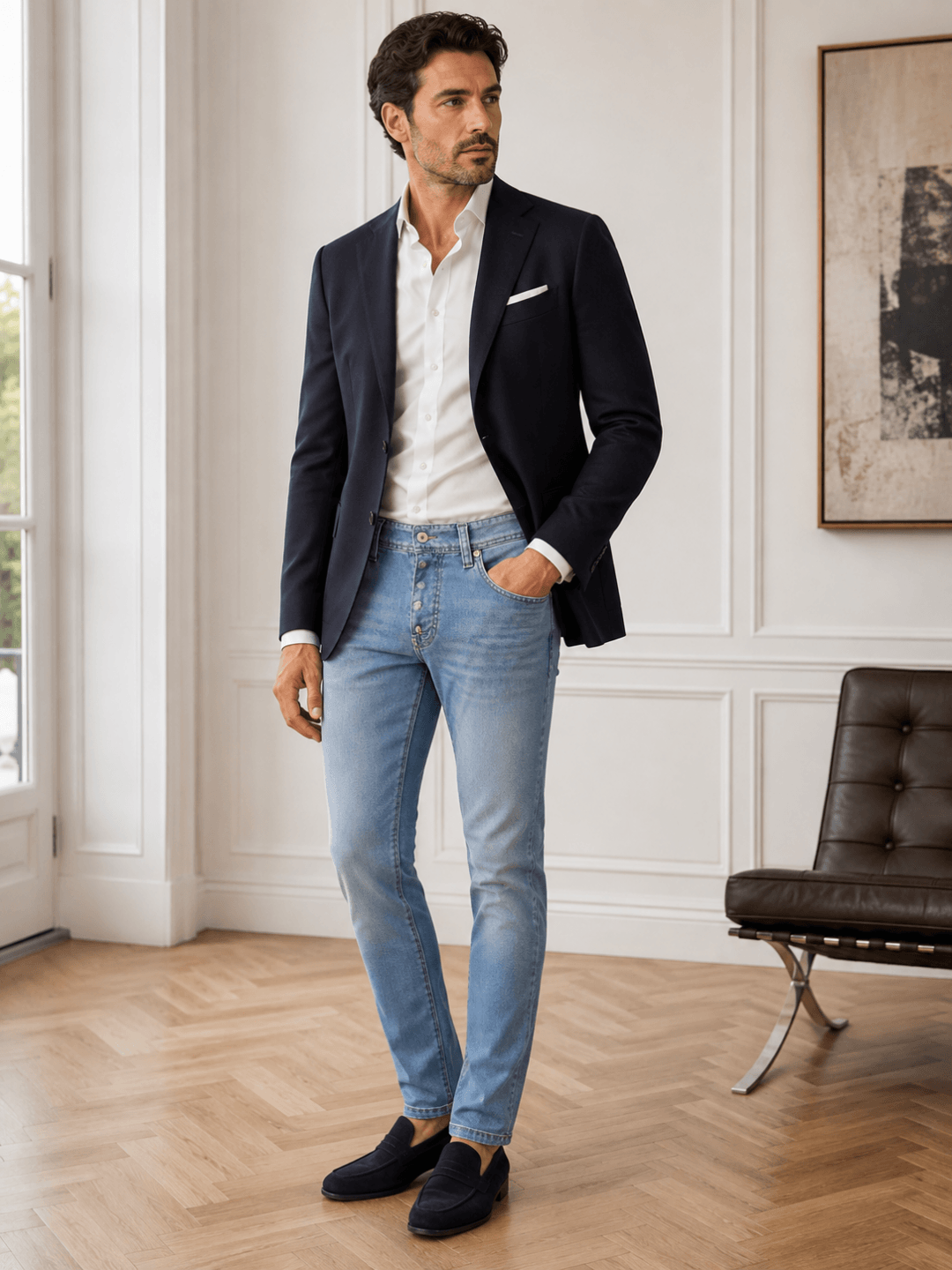 Tramarossa farmer 1980 – denim kék