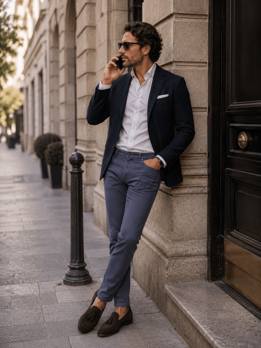 Tramarossa farmer Leonardo – acélkék