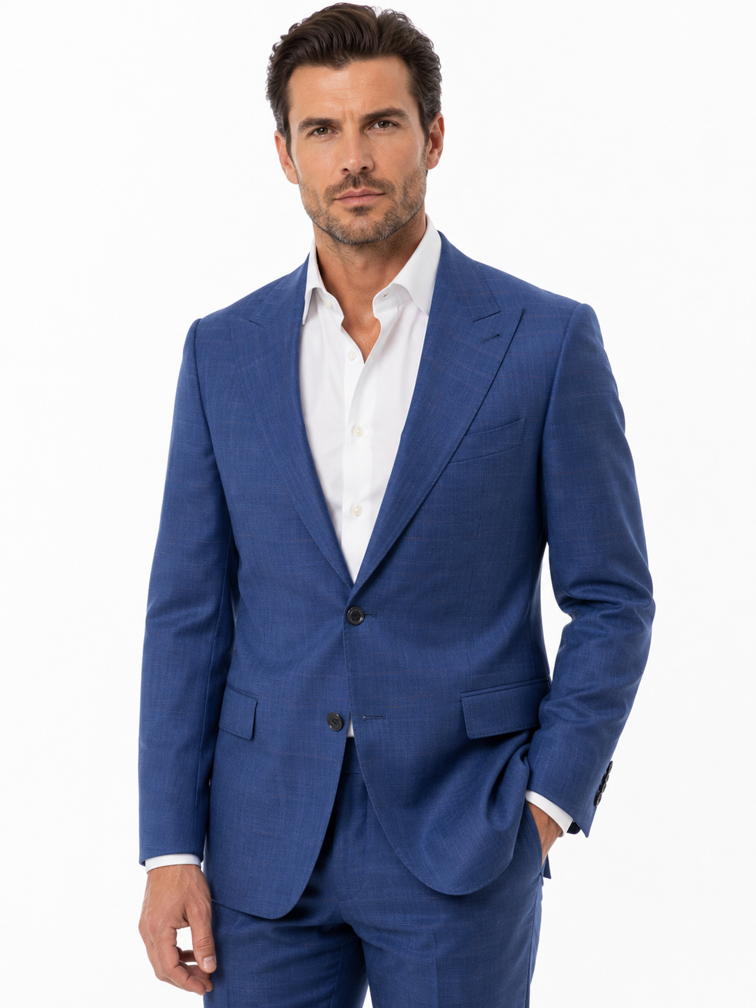 Denis - Rocco - Filippo - Diplomatakék Super 170's gyapjú öltöny – CAN-815